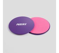 Phoenix Fitness Sliders Pink Core Discs