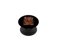 Phoenix Flames Rising From The Ashes I Rise Rebirth PopSockets Adhesive PopGrip