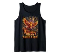 Phoenix Flames Rising from The Ashes I Rise Rebirth Tank Top