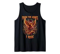 Phoenix Flames Rising from The Ashes I Rise Rebirth Tank Top