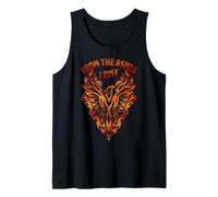Phoenix Flames Rising from The Ashes I Rise Rebirth Tank Top