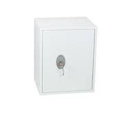 Phoenix Safe Company - SS1183K Fortress - UK Police Approved - Twin Locking Bolts - Key Locking - White Paint Finish - 42 Litre Capacity - 37kg