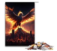 Phoenix from The Ashes Jigsaw Puzzles for Adults Piece Jigsaw Puzzles for Adults for Teenagers Family Game Night Brain-Challenging Gift Idea 1000 PCS(75x50cm)
