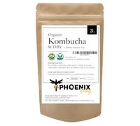 Phoenix Fungi - Kombucha SCOBY with Starter Tea - 2 Litre Live Culture for Brewing Kombucha at Home - Organic Ingredients - Freshly Brewed