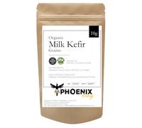 Phoenix Fungi Milk Kefir Grains - 5g Live Culture for Home Fermentation - Fresh, Organic & Beneficial Bacteria Rich - Easy to Brew Kefir Drink - Supports Gut Health