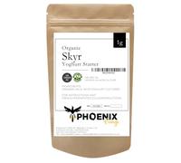 Phoenix Fungi Skyr Yogurt Starter Culture - Live Beneficial Bacteria Fermentation - Thick & Protein-Rich Icelandic Yogurt - Easy to Use - Reusable & Long-Lasting