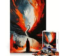 Phoenix Gaze for Adults 1000 Piece Jigsaw Puzzle Mind Exercise Toy Family Joy Precision Cut Lovely Gift (38x52cm)