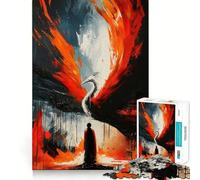 Phoenix Gaze Jigsaw Puzzles for Adults 1000 Pieces Clear Logic Toy Quiet Hobby Perfect Cut Stylish Gift (50x75cm)