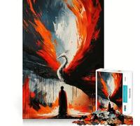 Phoenix Gaze Jigsaws 1000 Pieces for Adults Cognitive Toy Together Fun Image Assembly Art Collection Piece (38x26cm)