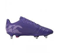 Phoenix Genesis Pro Leather Soft Ground Rugby Boots Canterbury Purple 3.5