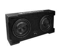 PHOENIX GOLD ZX28PBS Dual 8" Passive Subwoofer Enclosure, Car Audio Bass Box, High Performance Bass System