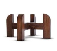 PHOENIX GRAVITY Handmade Premium Teak Wood Stand - Specially Designed for 8 Liter Water Filtration Systems Compatible with Berkey, Waterdrop, Purewell & Other Countertop Water Filter Systems