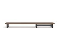 Phoenix Harmony Elevator Monitor Stand Made of Wood with Felt Tray 116 cm x 23 cm (Walnut)