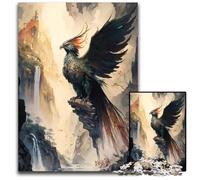 Phoenix Imaginary Friend Jigsaw Puzzles for Adults 1000 Piece Jigsaw Puzzles Brain Teaser Game Interactive Family Game Suitable for Ages 14 1000 PCS(38x26cm)