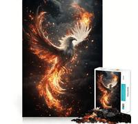 Phoenix in Flames 1000 Piece Jigsaws for Teenagers Puzzle Reason Skill Toy Mental Relax Exact Cut (38x26cm)