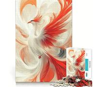 Phoenix in Flight 1000 Piece Jigsaw Puzzles for Teenagers Mind Challenge Toy Quiet Hobby Precise Cut Seasonal Gift (38x52cm)