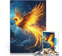 Phoenix in Flight1000 Piece Jigsaw Puzzles for teenagers Train your brain and hands Every Piece is Unique - Challenging Family Fun Game 38x26cm