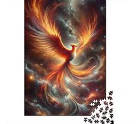 Phoenix in Space 1000 Pieces Premium Cardstock Jigsaw Puzzle Senior Jigsaw Enthusiasts Hard Challenge Wall Decor Value Pack 70x50cm/1000pcs