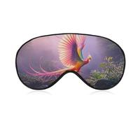 Phoenix is Flying Eye Mask for Women & Men, Breathable & Adjustable Eye Cover, Ultra Soft Sleep Mask, Lightweight Travel Blindfold for Airplane, Nap, Night Sleeping