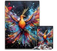 Phoenix Jigsaw Puzzles 1000 Pieces for Adults Jigsaw Puzzles Perfect for Family Gatherings, Birthdays, Holidays 50x75CM/19.68x29.52inch