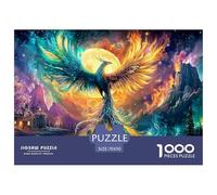 Phoenix Jigsaw Puzzles for Adult The Impossible Challenge 1000 Pieces Difficult Hard Jigsaw Puzzles for Man And Woman with Letters on Back 70x50cm/1000pcs