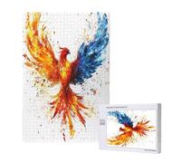 Phoenix Jigsaw Puzzles for Adults 5000, Animal Puzzles for Adults Wooden, Funny/Difficult/Impossible/Challenging Decompression Games, As a Birthday for Women and Men M-1857