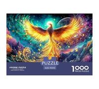 Phoenix Jigsaw Puzzles for Adults Difficult Challenges 1000 Piece Difficult Hard Jigsaw Puzzles for Man And Woman with Letters on Back 70x50cm/1000pcs