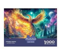 Phoenix Jigsaw Puzzles for Adults Difficult Challenges 1000 Piece Difficult Hard Jigsaw Puzzles for Man And Woman with Letters on Back 70x50cm/1000pcs