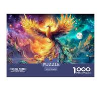 Phoenix Jigsaw Puzzles for Adults Difficult Challenges 1000 Piece Difficult Hard Jigsaw Puzzles for Man And Woman with Letters on Back 70x50cm/1000pcs