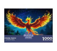 Phoenix Jigsaw Puzzles for Adults Interesting Puzzle Game 1000 Pieces Educational Games for Adults Gifts 38x26cm/1000pcs