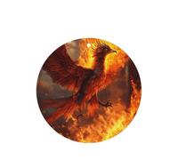 Phoenix Lavender Scented Air Freshener Cards For Car & Home, Round Hanging Fragrance Set 10 Or 24 Pack