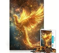 Phoenix Legendary Creature 1000 Piece Jigsaw Puzzles for Teenagers Mind Challenge Toy Quiet Hobby Precise Cut Seasonal Gift (38x52cm)