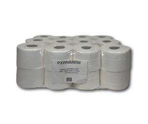 Phoenix Mini Micro Toilet Rolls 90m Pack Of 24 - 2 Ply