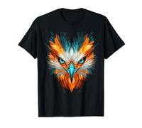 Phoenix Mythical Graphic Fantasy Art Blue Eyes Phoenix T-Shirt
