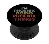 Phoenix Name Phoenix Personalized Name First Given PopSockets Adhesive PopGrip