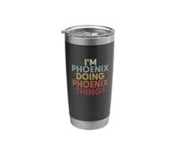 Phoenix Name Phoenix Personalized Name First Given Stainless Steel Insulated Tumbler