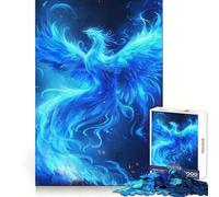 Phoenix Neon Animal 1000 Piece Jigsaw Puzzle for Teenagers Logic Toy Group Play Precision Cut Thoughtful Gift (50x75cm)