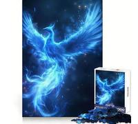 Phoenix Neon Animal 1000 Pieces Jigsaws Adults Puzzles Gifts Strong Logic Toy Soothing Play Clear Edge Heartfelt Gift (38x26cm)