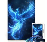 Phoenix Neon Animal for Adults 1000 Piece Jigsaw Puzzle Mind Exercise Toy Family Joy Precision Cut Lovely Gift (50x75cm)
