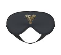 Phoenix Night Mask Soft Reversible Eye Cover Adjustable Strap Light Blocking Comfortable Rest