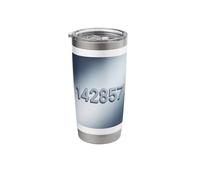 Phoenix Number Born from Seven 142857 Stainless Steel Insulated Tumbler