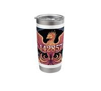 Phoenix Number Born from Seven 142857 Stainless Steel Insulated Tumbler