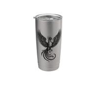 Phoenix of the Infernal Choir Stainless Steel Insulated Tumbler