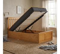 Phoenix Ottoman Storage Bed - 3ft Single - Oak