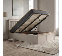 Phoenix Ottoman Storage Bed - 4ft Small Double - Pearl Grey