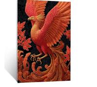 Phoenix Paint by Numbers for Adults Animal Painting by Numbers for Children Crafts 40 x 60 In, DIY Hobbies for Adults Women, Painting on Canvas Using Acrylic Paint and Brushes, Wall Art Set LSJ-8305