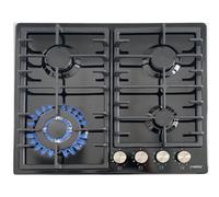 Phoenix PE-603T Gas Cooktop 4 Burner Built-in Stove Black Enameled