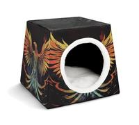 Phoenix Pet Hut Comfortable Nest for Pets Space Capsule Warm Soft Indoor Pet Shelter Space Pet House for Indoor Cats Small Dogs and Medium Animal