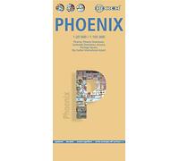 Phoenix: Phoenix, Phoenix Downtown, Scottsdale Downtown, Arizona, Heritage Square, Sky Harbour International Airport (Borch Map)