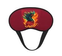 Phoenix Print Adults Soft Washable Eye Mask for Light Blocking Nap Face Sleeping Travel Cover